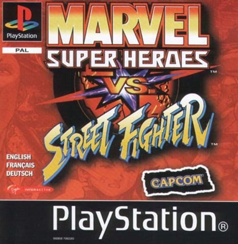 Marvel Super Heroes vs. Street Fighter, w/o Manual, Boxed - CeX